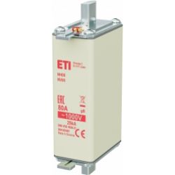 Wkładka topikowa NH górnicza NH00 85 gB 80A 1000V 004182481 ETI (004182481)