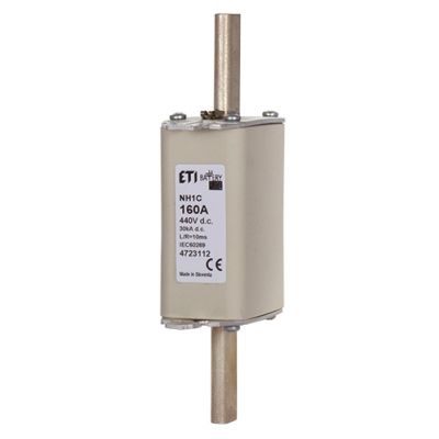 Wkładka topikowa NH do ochrony akumulatorów, magazynów energii DC NH1 gBat 32A 440V DC 004723105 ETI (004723105)