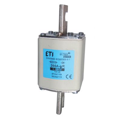 Wkładka topikowa ultraszybka S2UQ2/110/400A 690V 004724123 ETI (004724123)