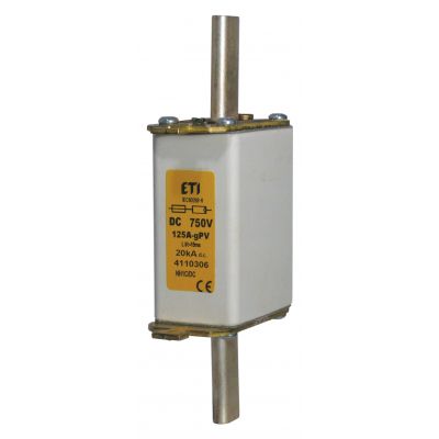 Wkładka topikowa 0 DC 750V M0 gPV 40A 750V DC 004110310 ETI (004110310)