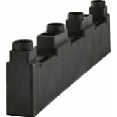 Nośnik izolacyjny szyn prądowych o rozstawie 60 mm  3P  BBS-60/3 001696001 ETI (001696001)