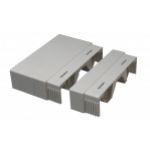 Osłona szyn prądowych 4P dla szyn o szerokości 20 lub 30 mm i grubości 5 lub 10 mm BBC-60/4 001696010 ETI (001696010)