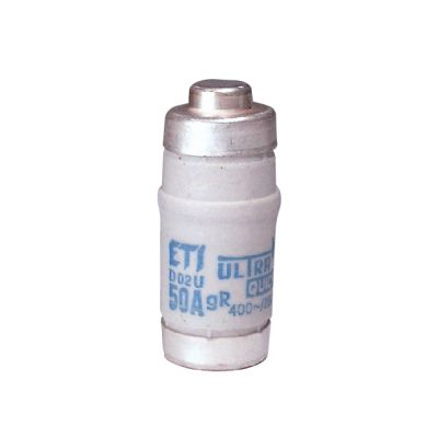 Wkładka topikowa ultraszybka D02 UQ gR 50A 400V 004312004 ETI (004312004)