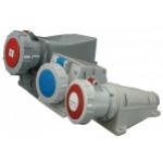 125A 400V 3P+N+PE Gniazdo stałe IP67 EZH 12553 004482049 ETI (004482049)