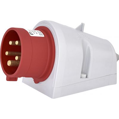 16A 400V 3P+N+PE,Wtyk odbiornikowy stały ze zwrotnicą faz IP44 EPO 1653 004482064 ETI (004482064)