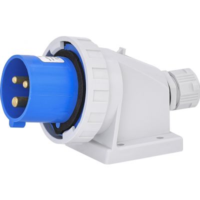 16A 230V 2P+PE Wtyk odbiornikowy stały IP67 EPH 1632 004482066 ETI (004482066)