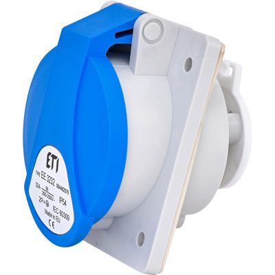 32A 230V 2P+PE Gniazdo tablicowe IP54 EE 3232 004482079 ETI (004482079)
