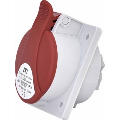 32A 400V 3P+N+PE Gniazdo tablicowe IP54 EE 3253 004482081 ETI (004482081)