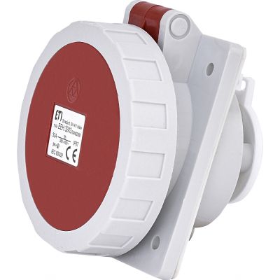 32A 400V 3P+PE Gniazdo tablicowe IP67 EEH 3243 004482086 ETI (004482086)
