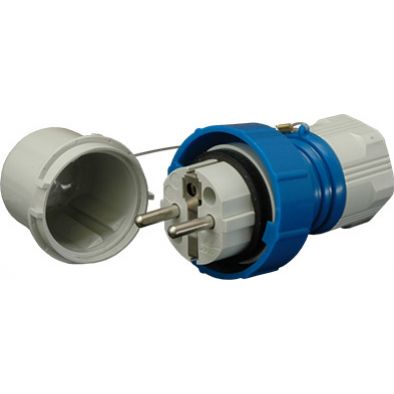 16A 250V Gniazdo tablicowe proste z puszką natynkową IP44 EZBN 16 004482102 ETI (004482102)