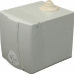 16A 400V Gniazdo tablicowe proste z puszką natynkową IP44 EZBN 1643 004482104 ETI (004482104)
