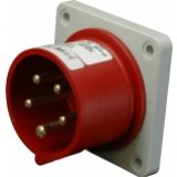 16A 400V 3P+N+PE Wtyk tablicowy prosty IP44 ERR 1653 004482111 ETI (004482111)