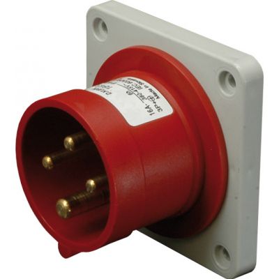 32A 400V 3P+N+PE,Wtyk odbiornikowy prosty ze zwrotnicą faz IP44 ERRO 3253 004482115 ETI (004482115)