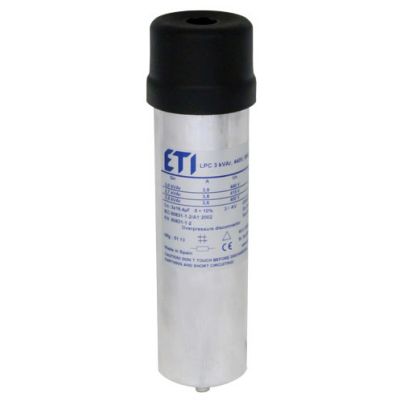 Kondensator LPC 1,5 kVAr, 400V, 50Hz 004656701 ETI (004656701)