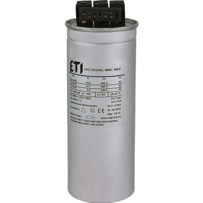 Kondensator LPC 10 kVAr, 400V, 50Hz 004656750 ETI (004656750)