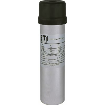 Kondensator LPC 5 kVAr, 440V, 50Hz 004656713 ETI (004656713)