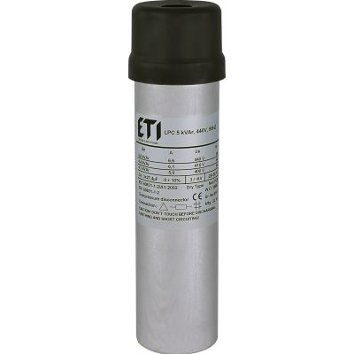 Kondensator LPC 5 kVAr, 440V, 50Hz 004656713 ETI (004656713)