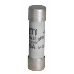 Wkładka topikowa cylindryczna PV CH10x38 gPV 1A 1000V DC 002625138 ETI (002625138)