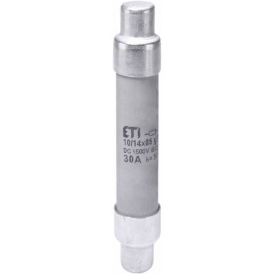 Wkładka topikowa cylindryczna PV CH10 14x85 gPV 30A 1500V 002626236 ETI (002626236)