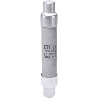 Wkładka topikowa cylindryczna PV CH10 14x85 gPV 30A 1500V 002626236 ETI (002626236)