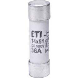 Wkładka topikowa cylindryczna PV CH14x51 gPV 20A 1000V DC 002637107 ETI (002637107)
