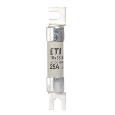 Wkładka topikowa cylindryczna PV gR 700V SU CH10x38SU gR 25A 700V AC DC 002625308 ETI (002625308)