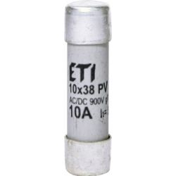 Wkładka topikowa cylindryczna PV gR 900V CH10x38 gR 10A 900V AC DC 002625031 ETI (002625031)