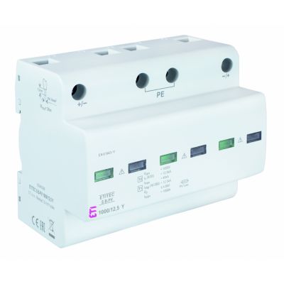 Ogranicznik przepięć T1 (B) - do systemów PV ETITEC S B-PV 1000/12,5 Y 002440266 ETI (002440266)