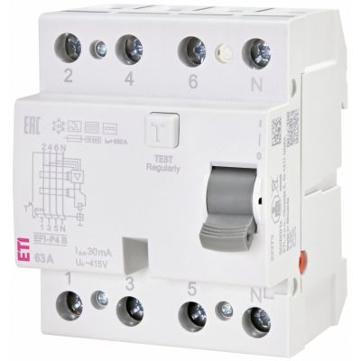 EFI-P4 B 40/0.03 Wyłącznik różnicowoprądowy Typ B (002061952)