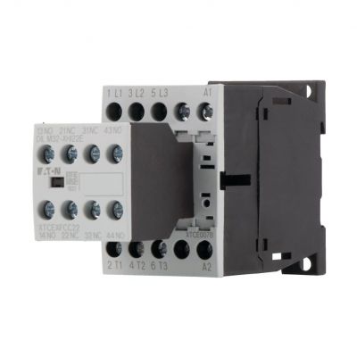 Stycznik mocy 7A 3P 24V DC 2Z 2R DILM7-22(24VDC) 106367 EATON (106367)