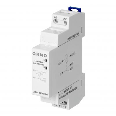 Przekaźnik instalacyjny Economic, 1P, 16A, 12-230 VUC (OR-PI-475/1/UNI)