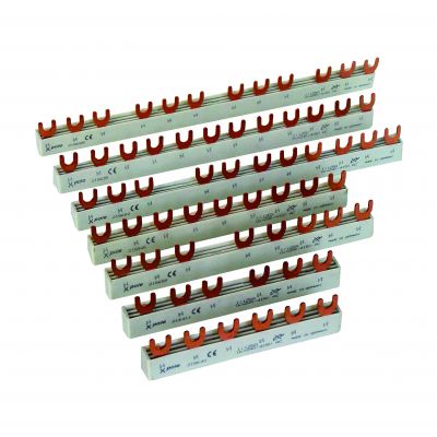 EVG-1PHAS/2MODUL Szyna łączeniowa widełkowa 1P 63A 10mm2 2 mod. do łączenia aparatów 1-fazowych 215646 EATON (215646)