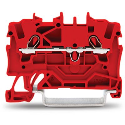 2-przewodowa złączka przelotowa 1,5mm2 czerwona /100szt./ WAGO (2001-1203)