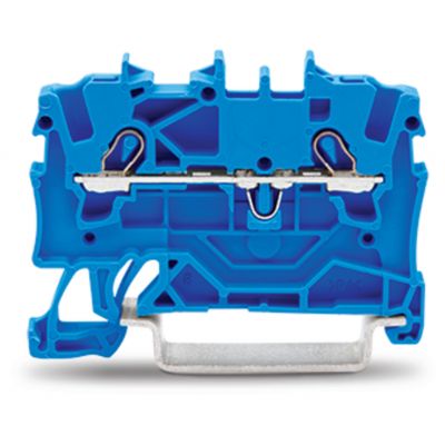 2-przewodowa złączka przelotowa 1,5mm2 niebieska /100szt./ WAGO (2001-1204)