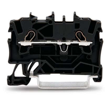 2-przewodowa złączka przelotowa 1,5mm2 czarna /100szt./ WAGO (2001-1205)