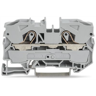 2-przewodowa złączka przelotowa 10mm2 szara /25szt./ WAGO (2010-1201)