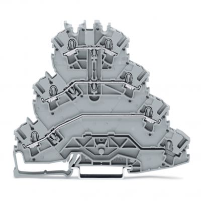 Złączka czteropiętrowa szara 2002-4131 /25szt./ WAGO (2002-4131)