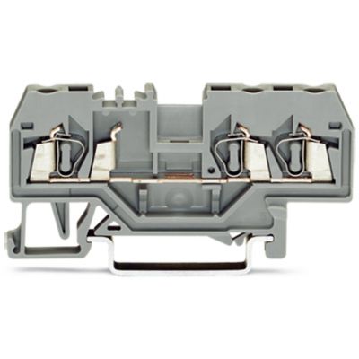 3-przewodowa złączka przelotowa 2,5mm2 czarna /100szt./ WAGO (280-671)