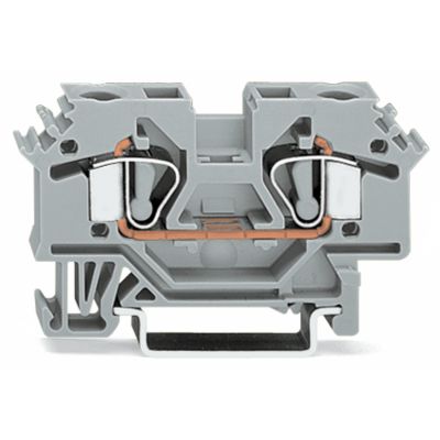 2-przewodowa złączka przelotowa 6mm2 szara /50szt./ WAGO (282-601)