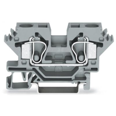 2-przewodowa złączka przelotowa 10mm2 szara /25szt./ WAGO (284-601)