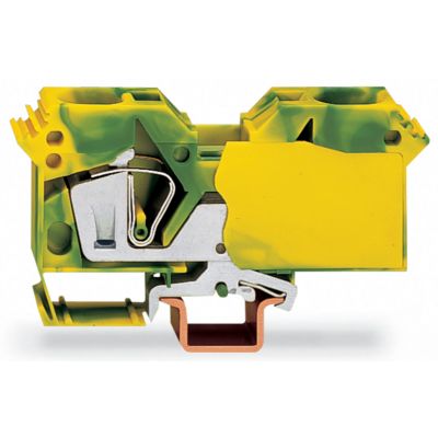 Złączka PE 2-przewodowa Ex 35 mm2 żółto-zielona 285-607/999-950 /15szt./ WAGO (285-607/999-950)
