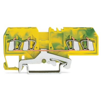 4-przewodowa złączka PE 2,5mm2 żółto-zielona /100szt./ WAGO (280-677/999-950)