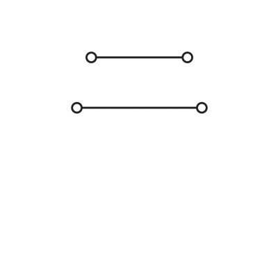 Złączka czteropiętrowa do silników elektrycznych szara /50szt./ WAGO (281-531)