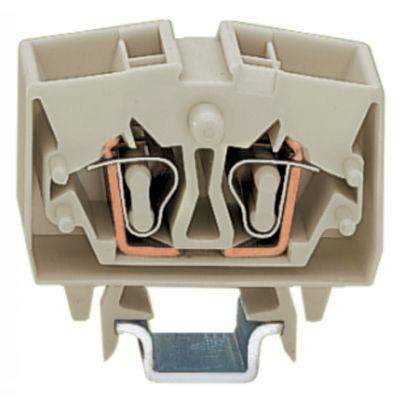 4-przewodowa złączka przelotowa mini 2,5mm2 jasnoszara /100szt./ WAGO (264-220)