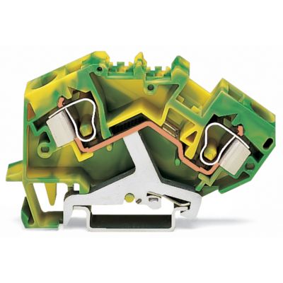 Złączka TOPJOB 2-przewodowa 10mm2 PE żółto-zielona 784-607/999-950 /25szt./ WAGO (784-607/999-950)