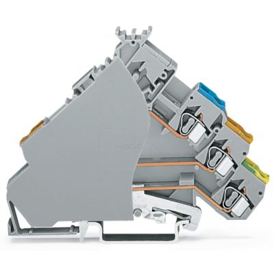 Złączka do elementów wykonawczych z PE 2,5mm2 do wtyków bezpiecznikowych 280-575/280-320 /50szt./ WAGO (280-575/280-320)