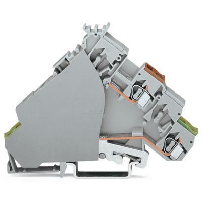 Złączka do elementów wykonawczych z podłączeniem ekranu 2,5mm2 280-586 /50szt./ WAGO (280-586)
