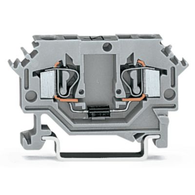 Złączka diodowa 2-przewodowa 4mm2 szara 281-603/281-401 /100szt./ WAGO (281-603/281-401)
