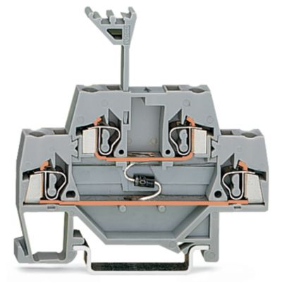Dwupiętrowa złączka diodowa 2,5mm2 280-940/281-410 /50szt./ WAGO (280-940/281-410)