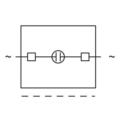 Moduł diodowy z neonówką 110V AC 280-801/281-418 /100szt./ WAGO (280-801/281-418)